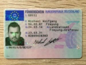 Buy German driver’s license without exams