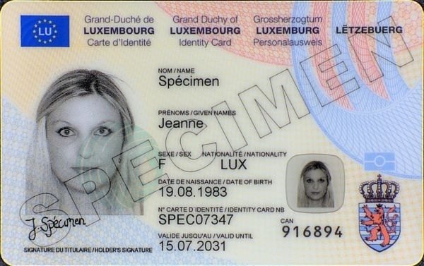 Buy Luxembourg ID Cards